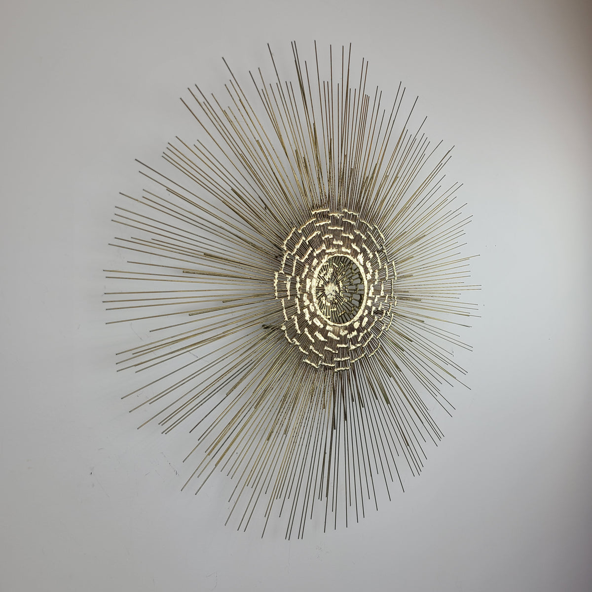 Vintage Sunburst Sculpture