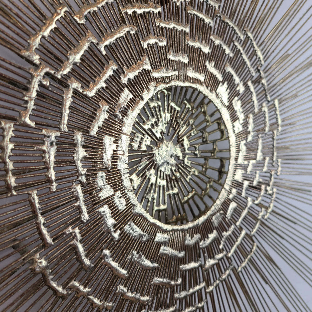 Vintage Sunburst Sculpture