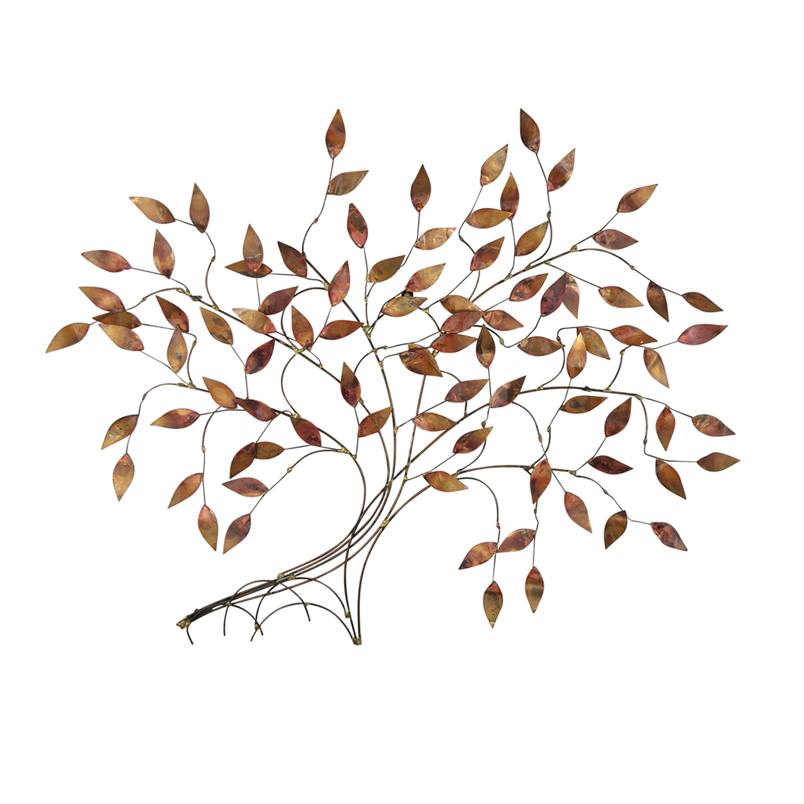 Copper Tree Wall Sculpture Curtis Jere