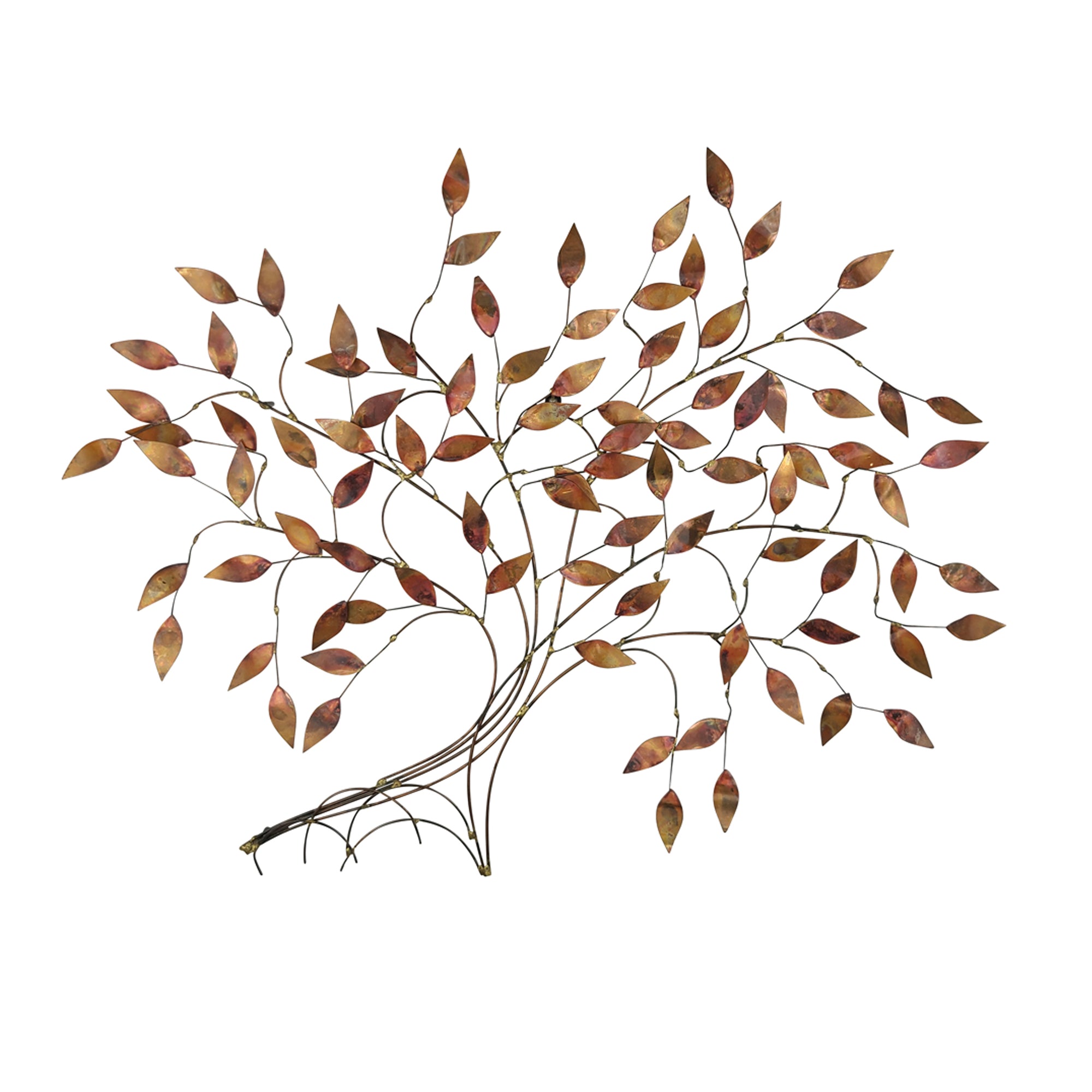 Copper Tree Wall Sculpture Curtis Jere