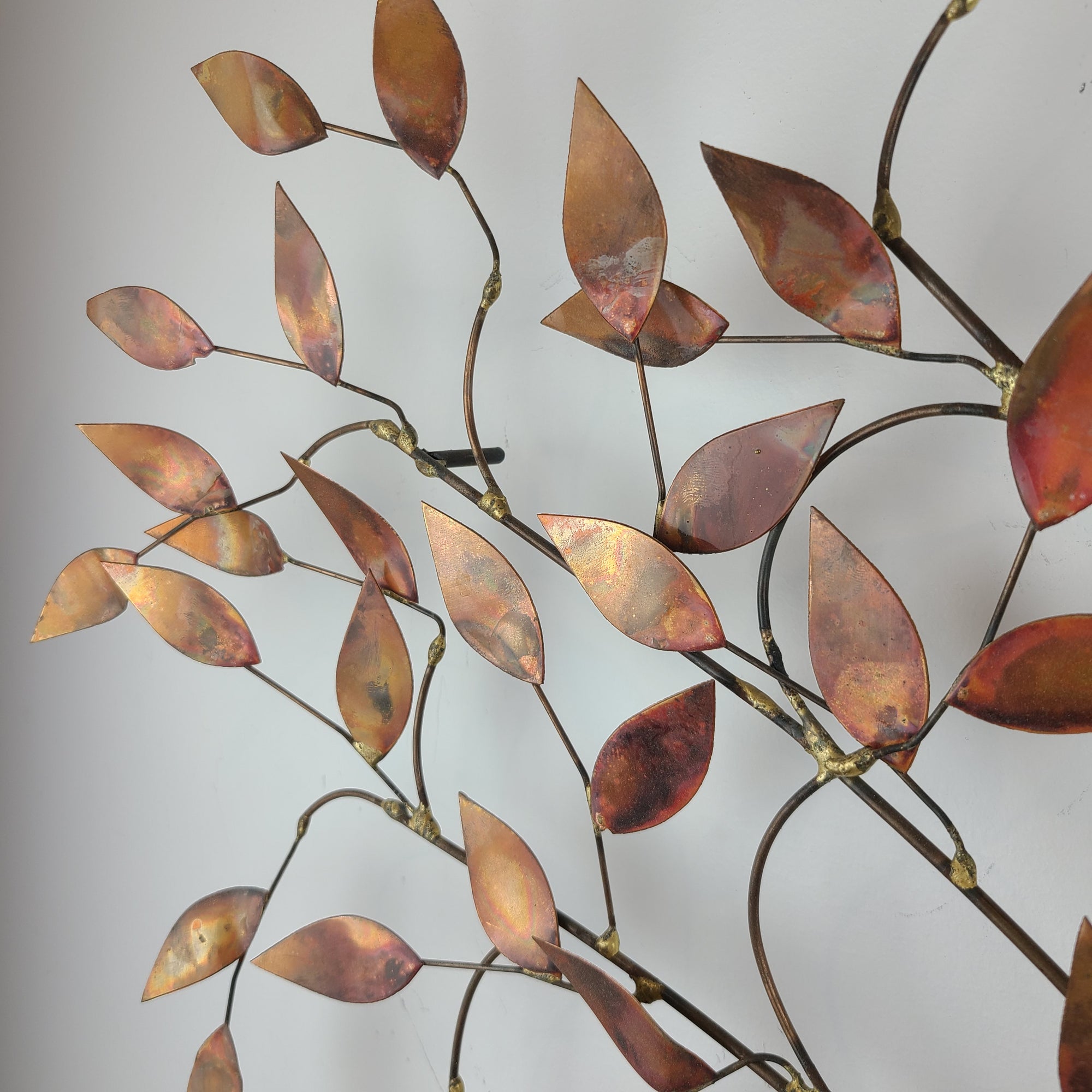 Copper Tree Wall Sculpture Curtis Jere