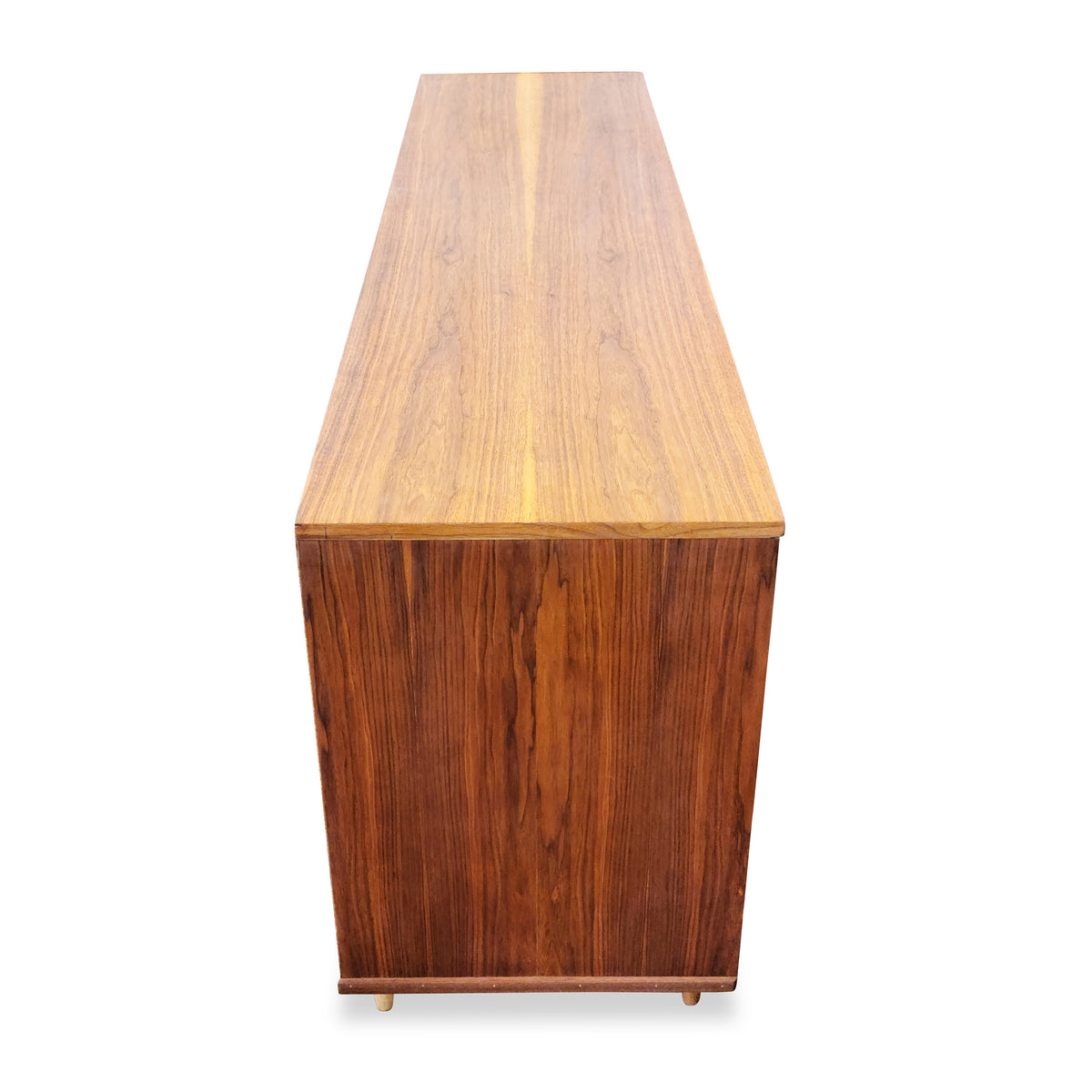 Vintage Walnut Nine Drawer Dresser
