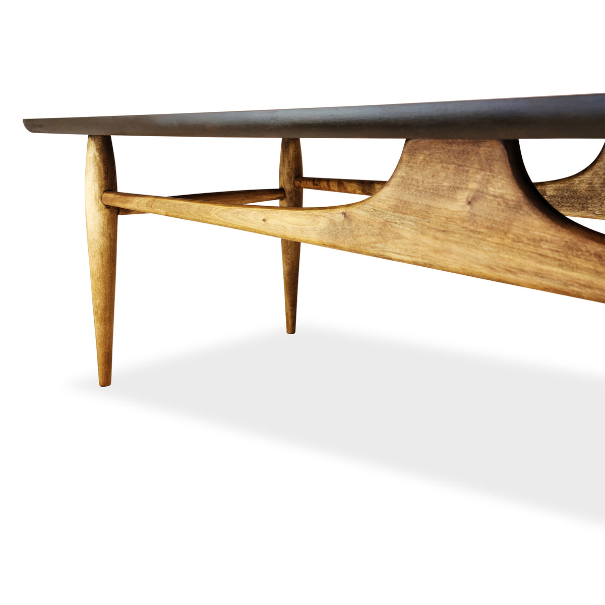 Walnut and Birch Coffee Table