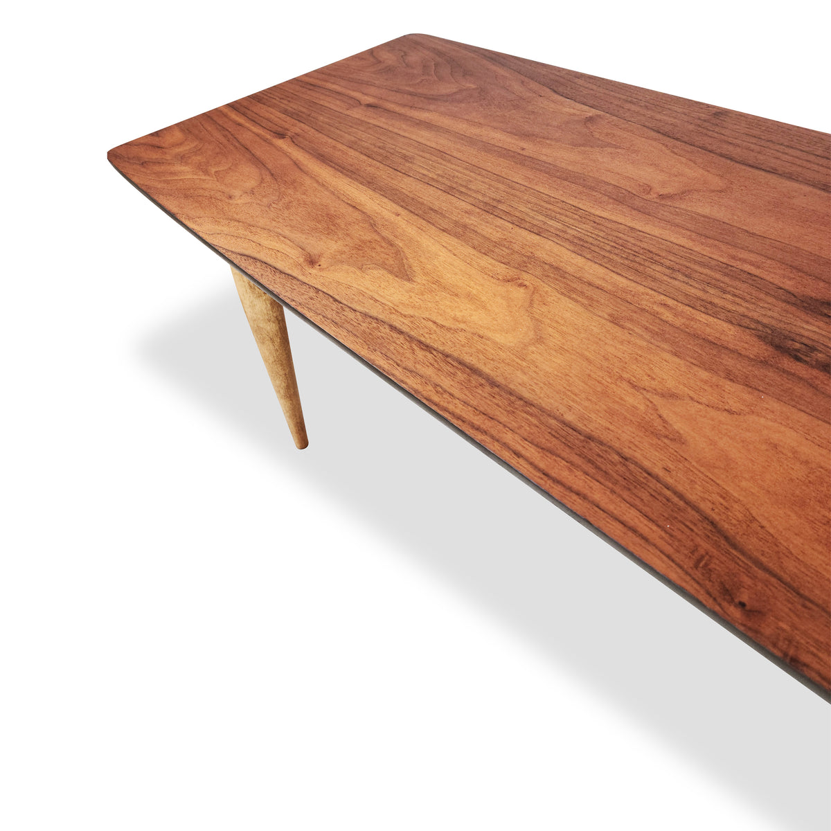Walnut and Birch Coffee Table