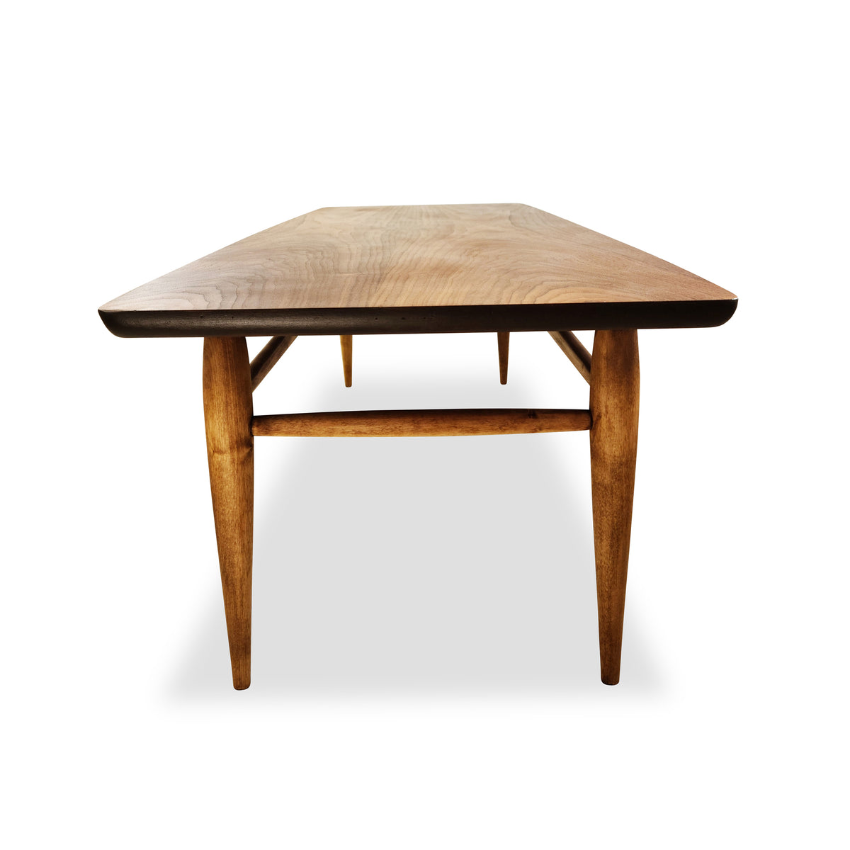 Walnut and Birch Coffee Table