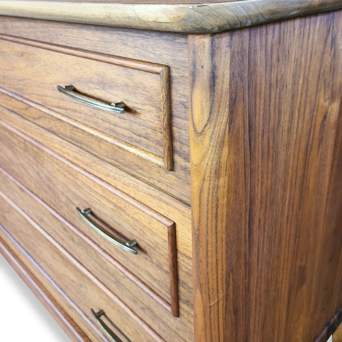Walnut Highboy Dresser by Gibbard