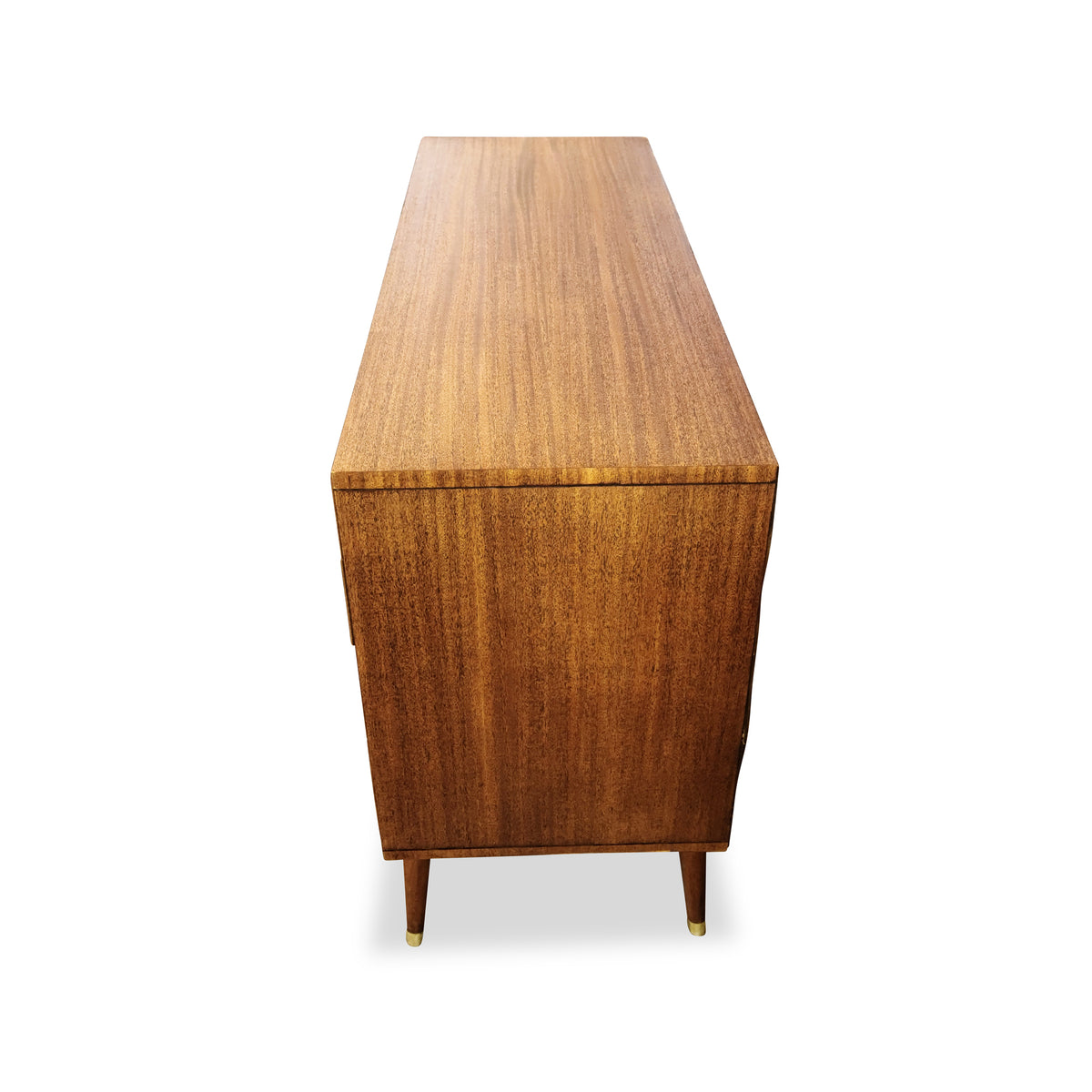 Mahogany and Brass Sideboard