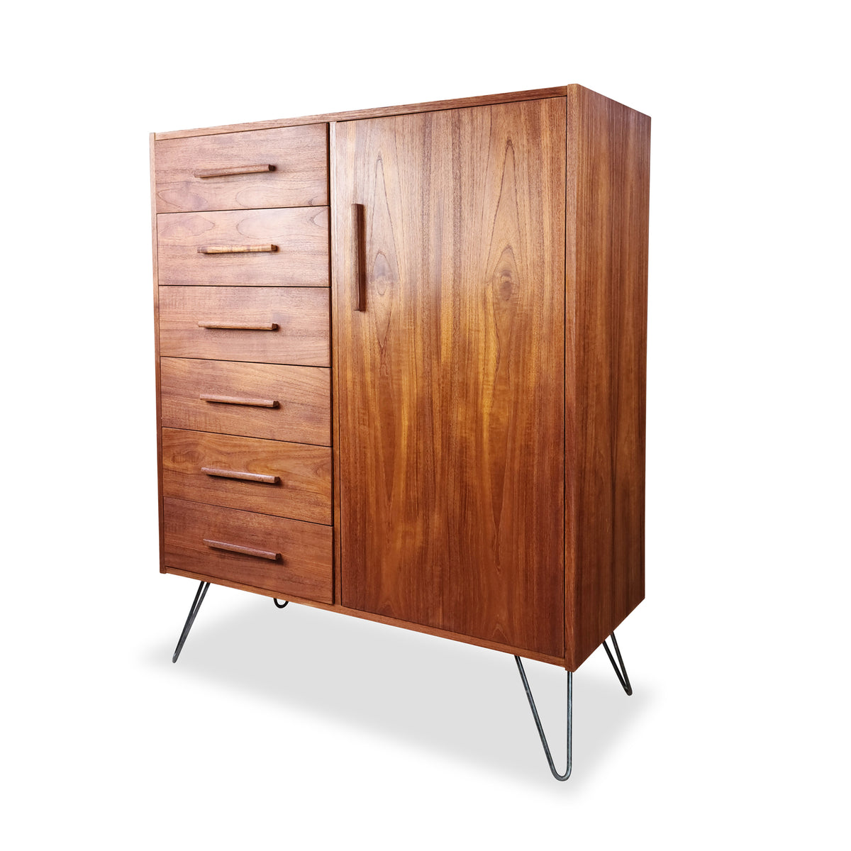Teak Upright Dresser