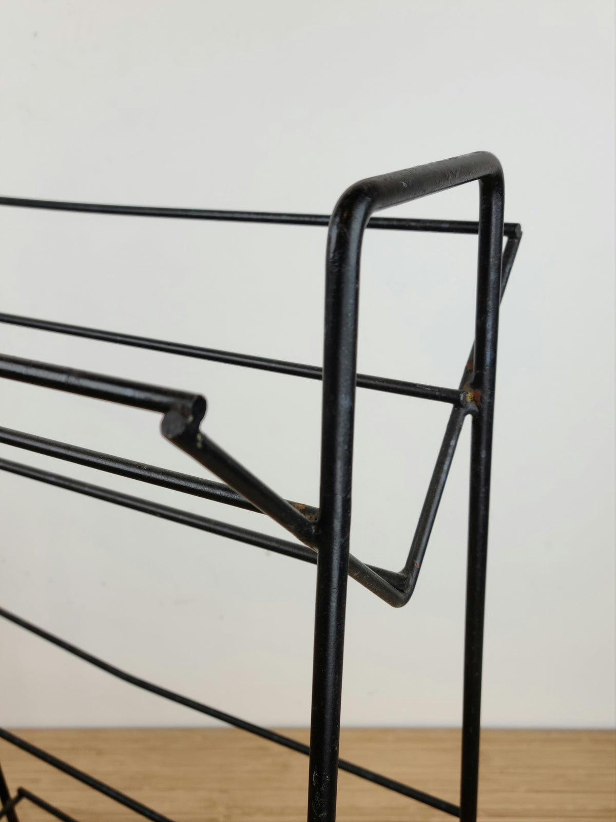 Vintage Black Book or Record Stand