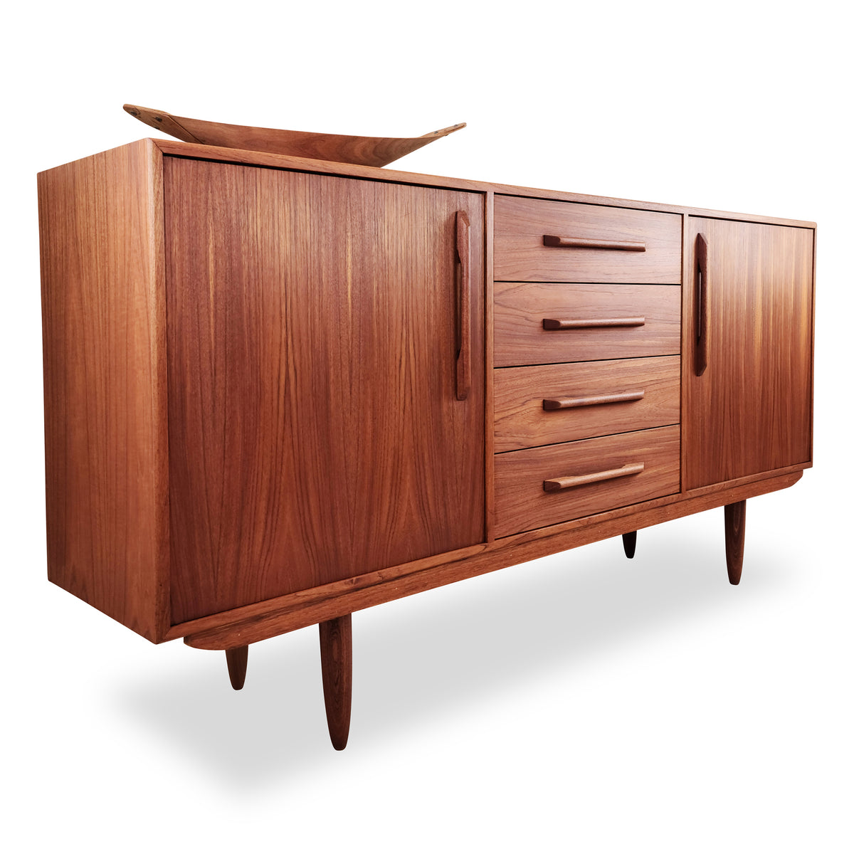 Vintage Teak Highboard