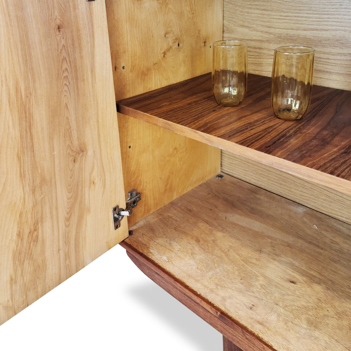 Vintage Teak Highboard
