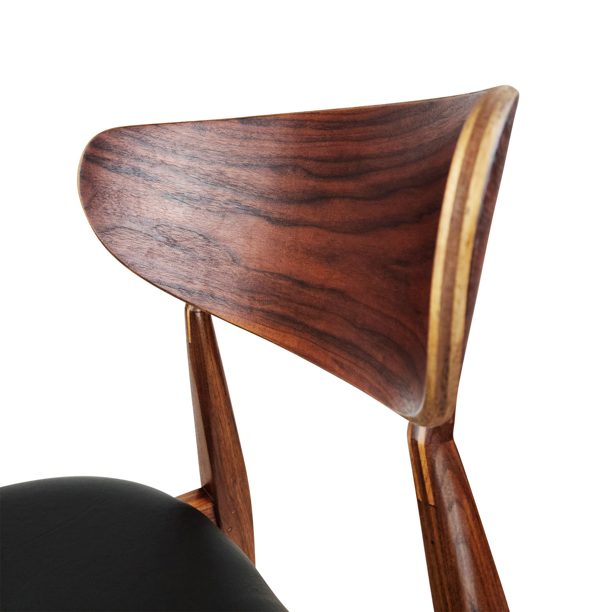 Vintage Mid Century Walnut Chairs