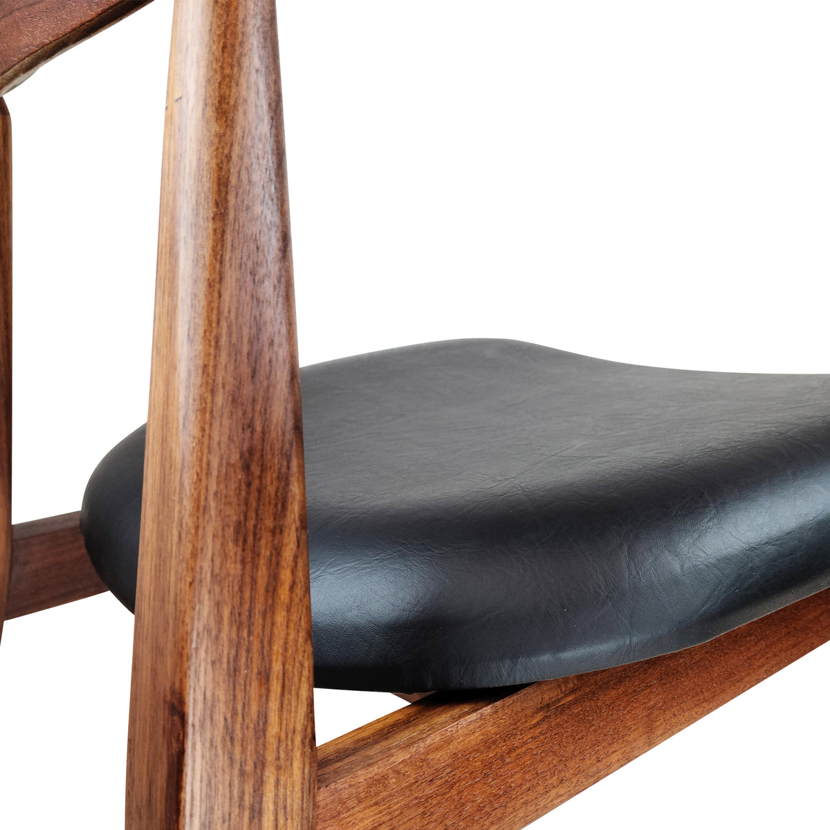 Vintage Mid Century Walnut Chairs