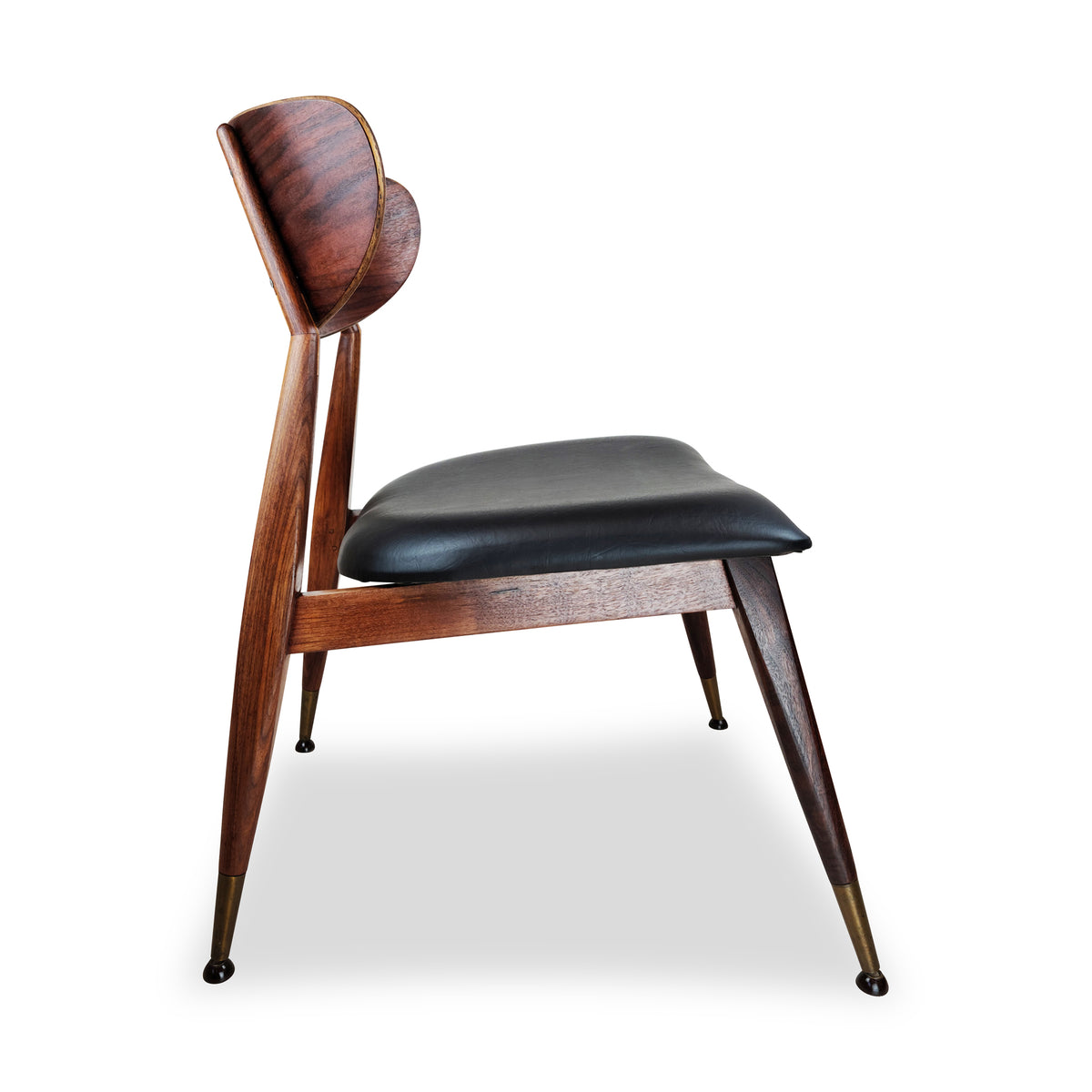 Vintage Mid Century Walnut Chairs