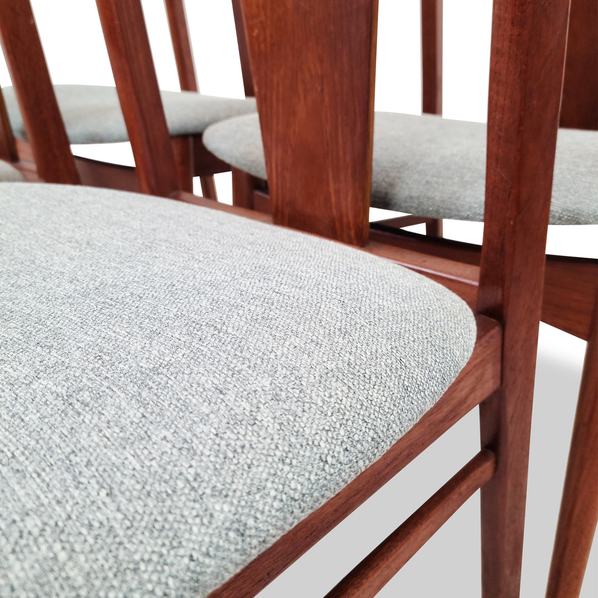 Teak Dining Chairs by Henning Sorensen