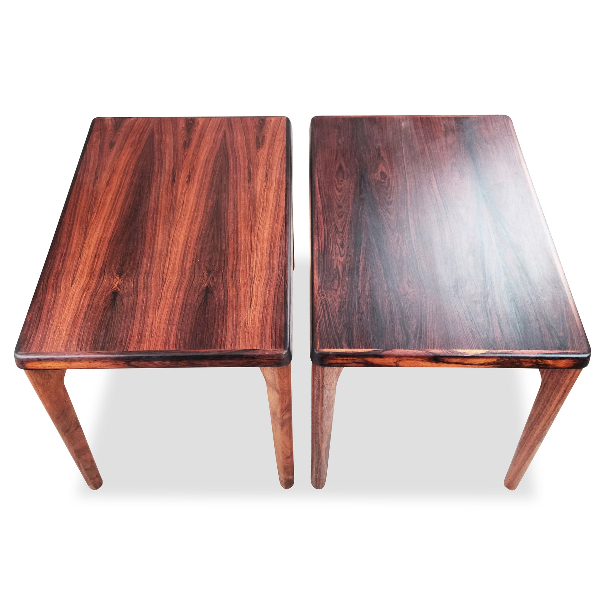 Henning Kjaernulf Rosewood Side Tables