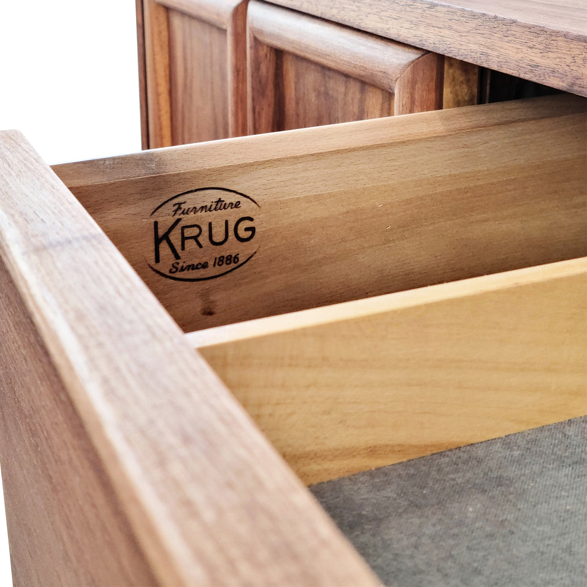 Walnut Sideboard by Krug