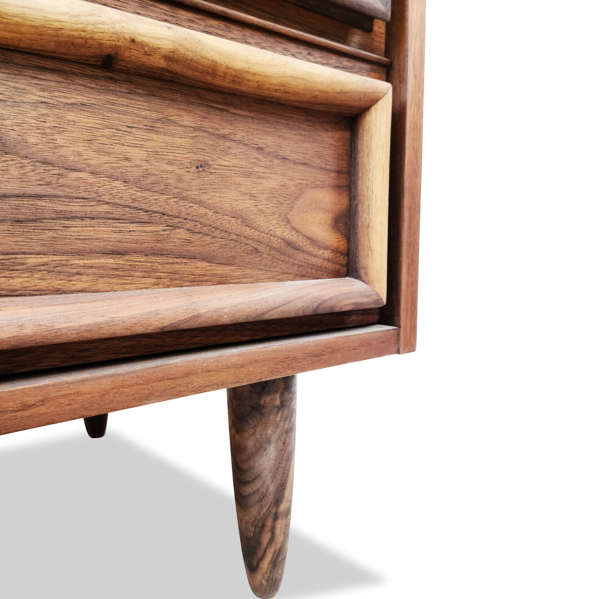 Walnut Nine Drawer Dresser