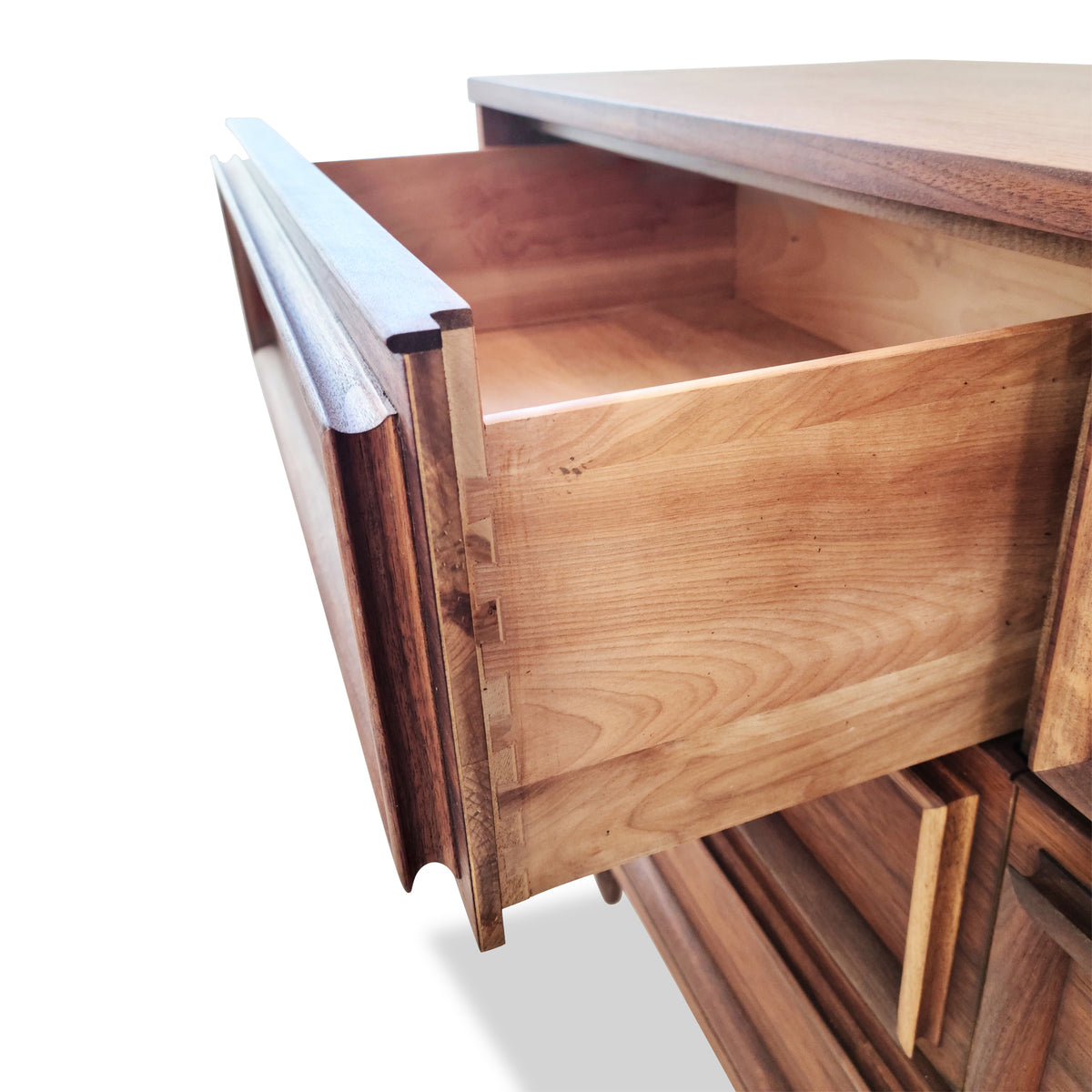 Walnut Nine Drawer Dresser