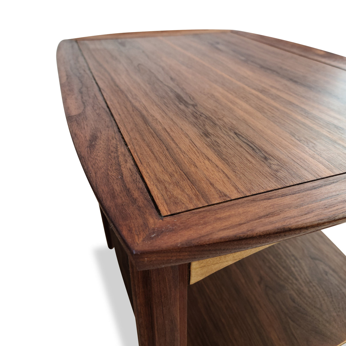 Pair of Walnut Side Tables by Deilcraft