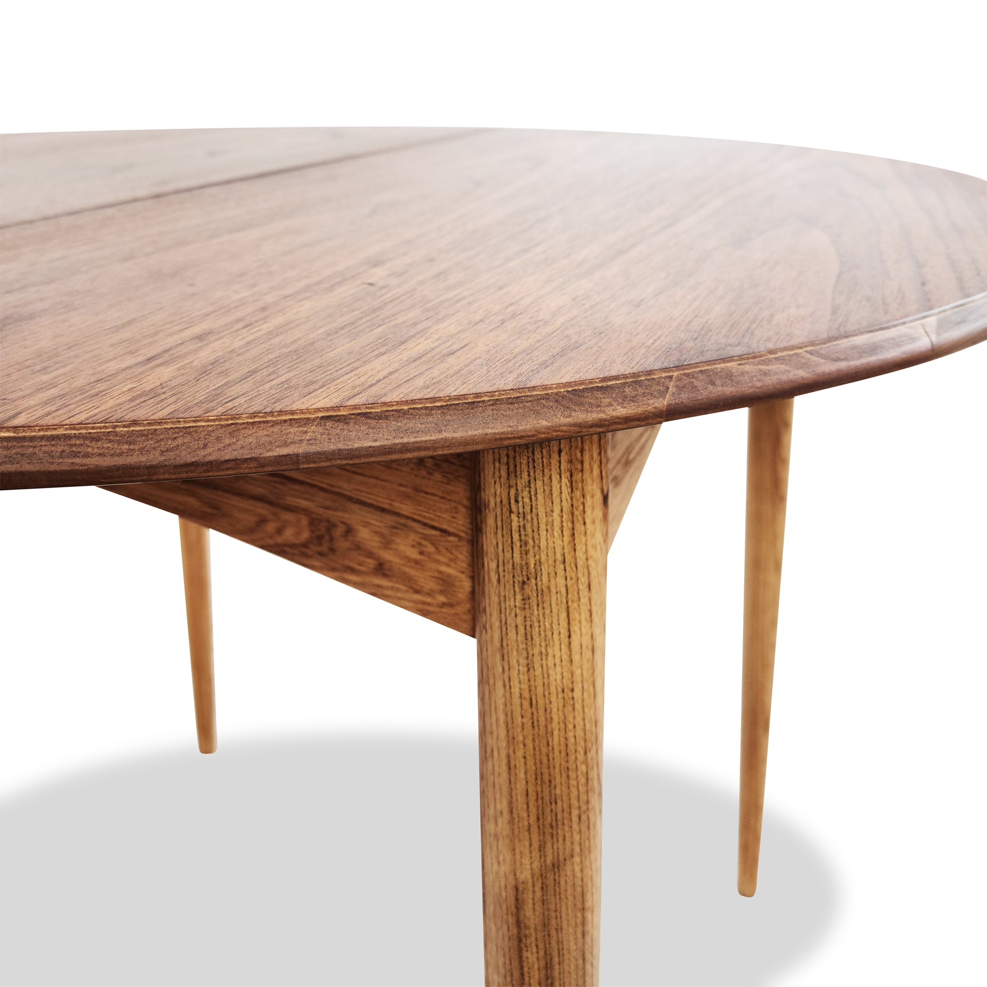 Walnut and Ash Dining Table by Deilcraft Decade Five Furniture Co.