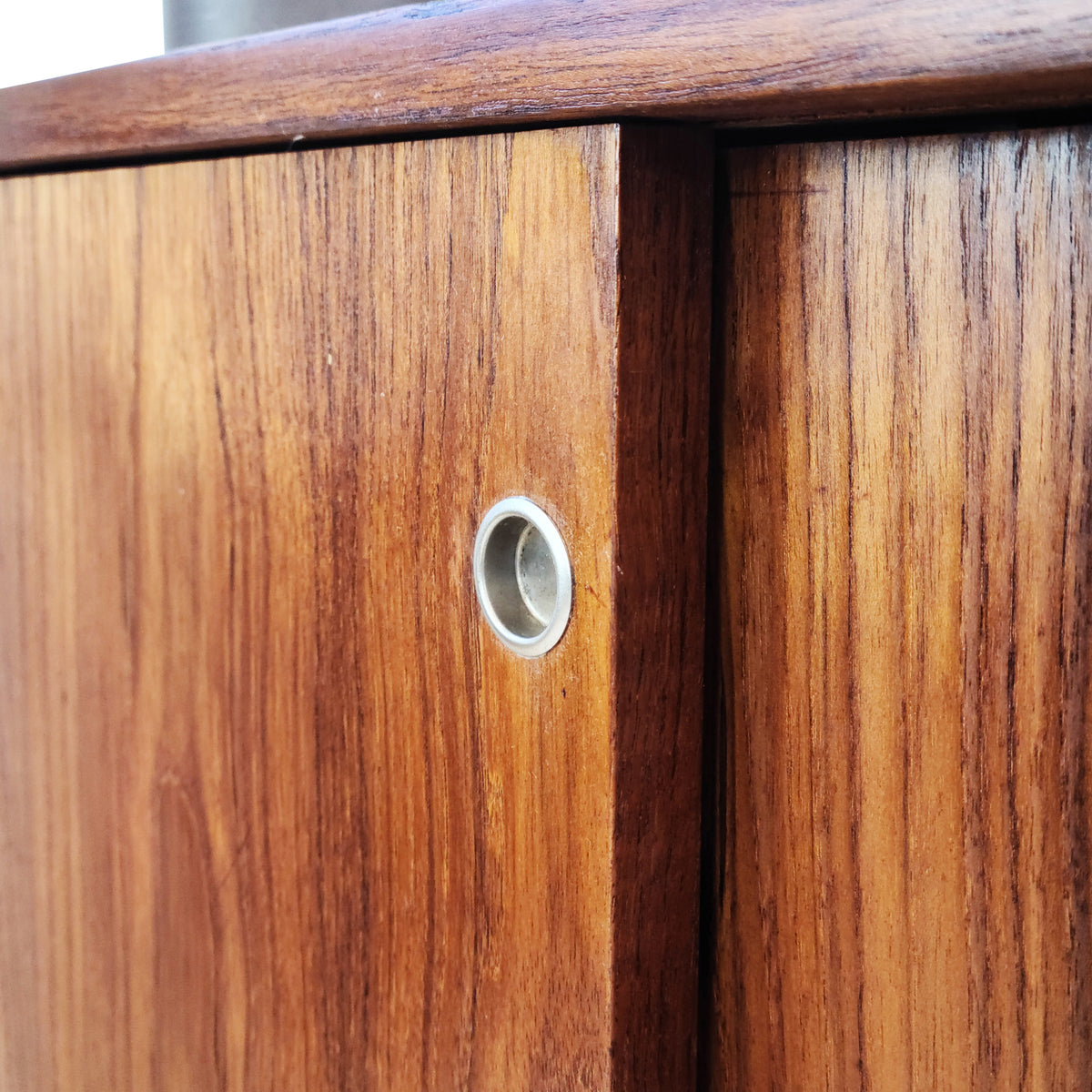 Teak Credenza by Leif Jacobsen for Knoll
