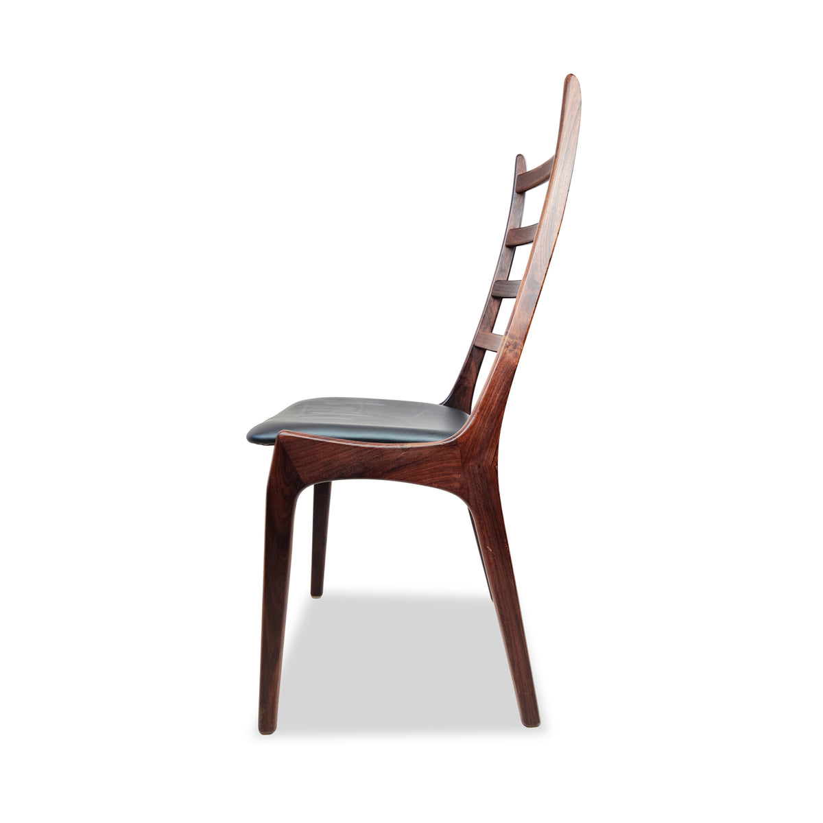 Kai Kristiansen Rosewood Ladder Back Chairs