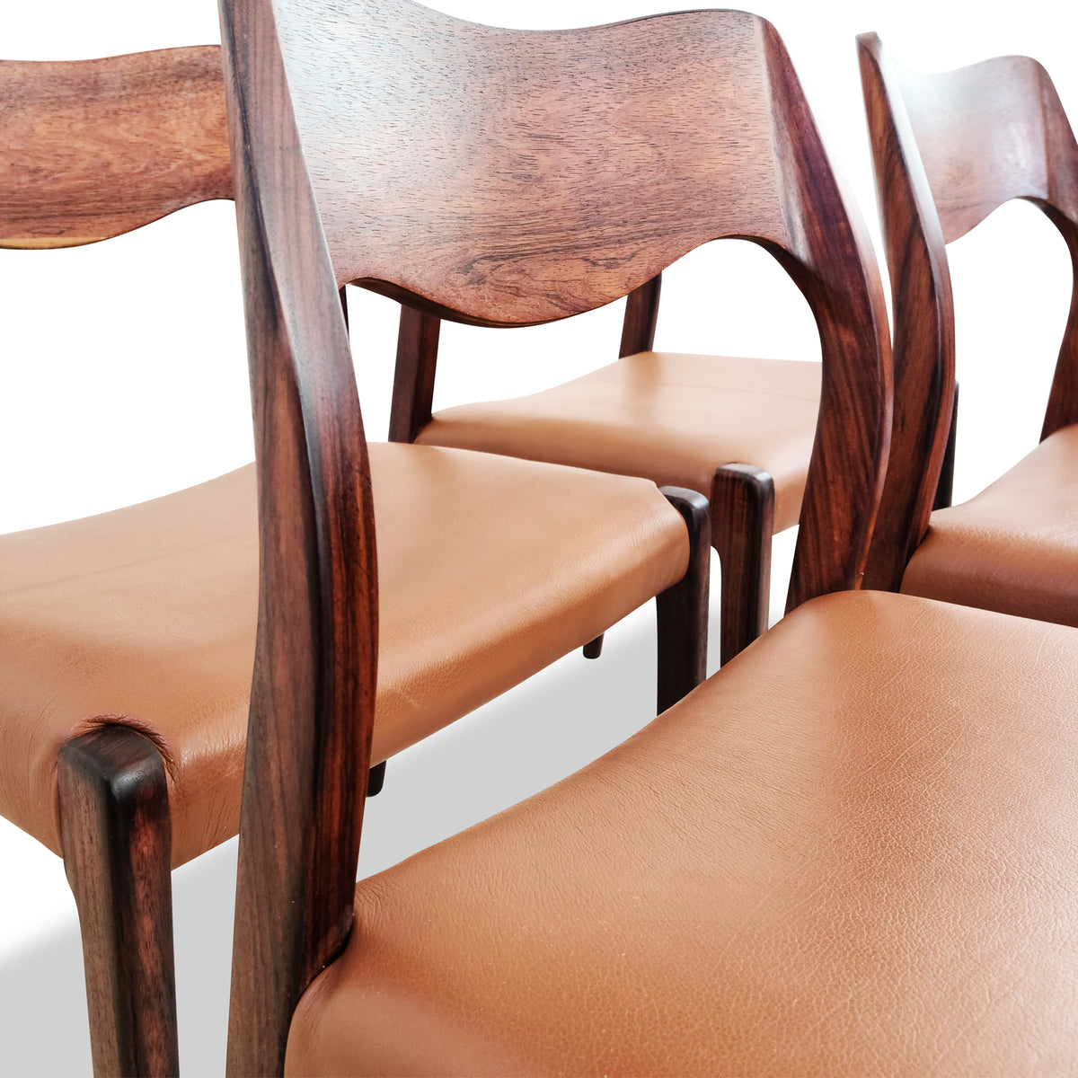 Moller Model 71 Chairs in Rosewood