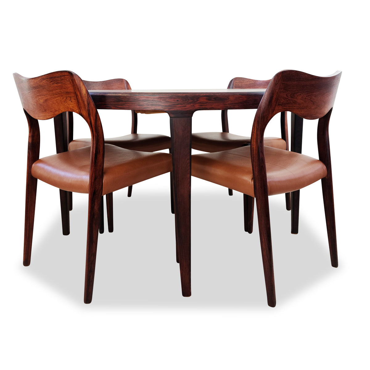 Skovmand and Andersen Rosewood Dining Table
