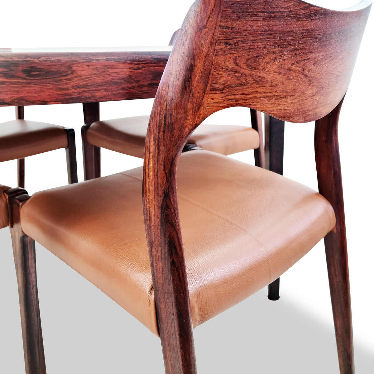 Moller Model 71 Chairs in Rosewood