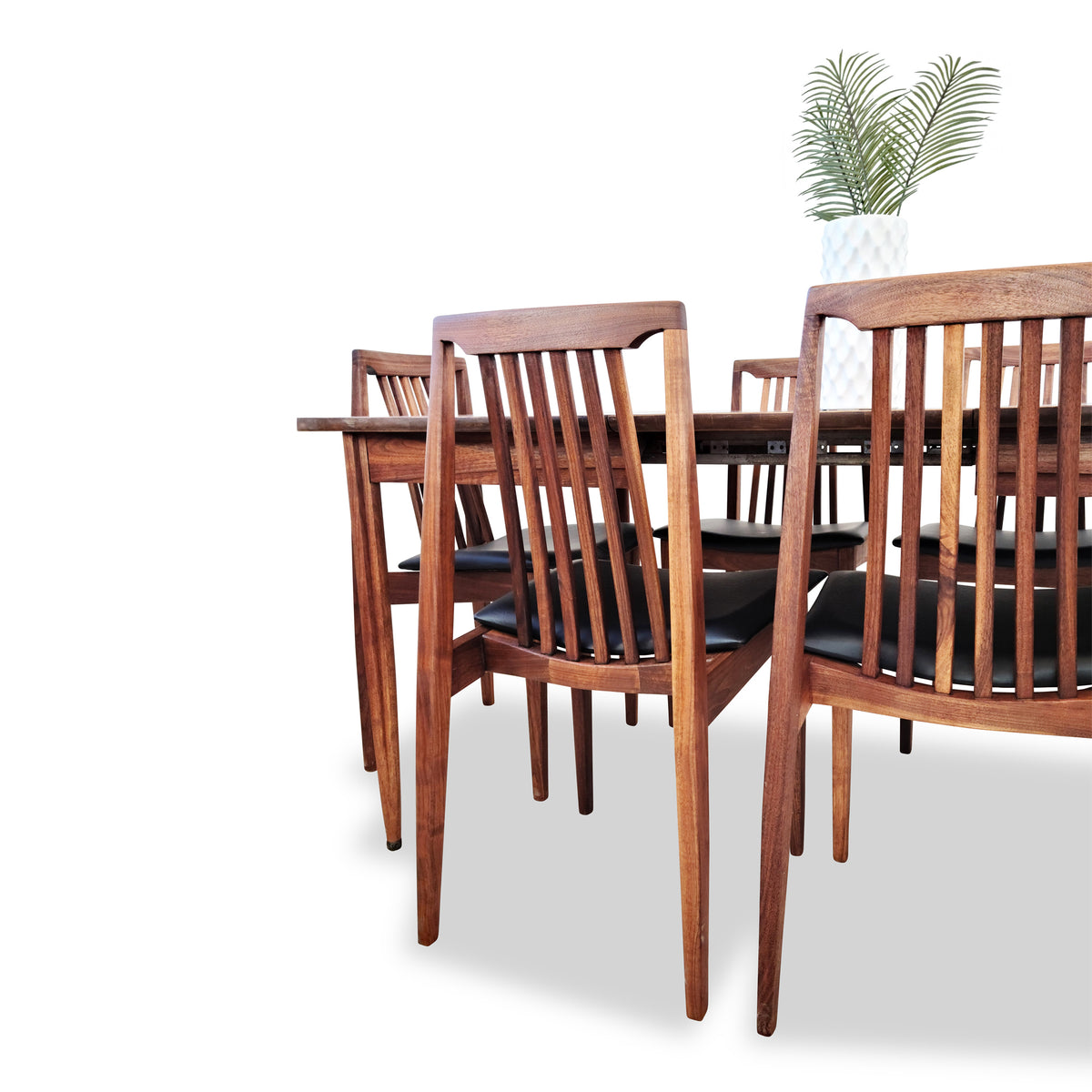 Walnut Dining Chairs by Honderich