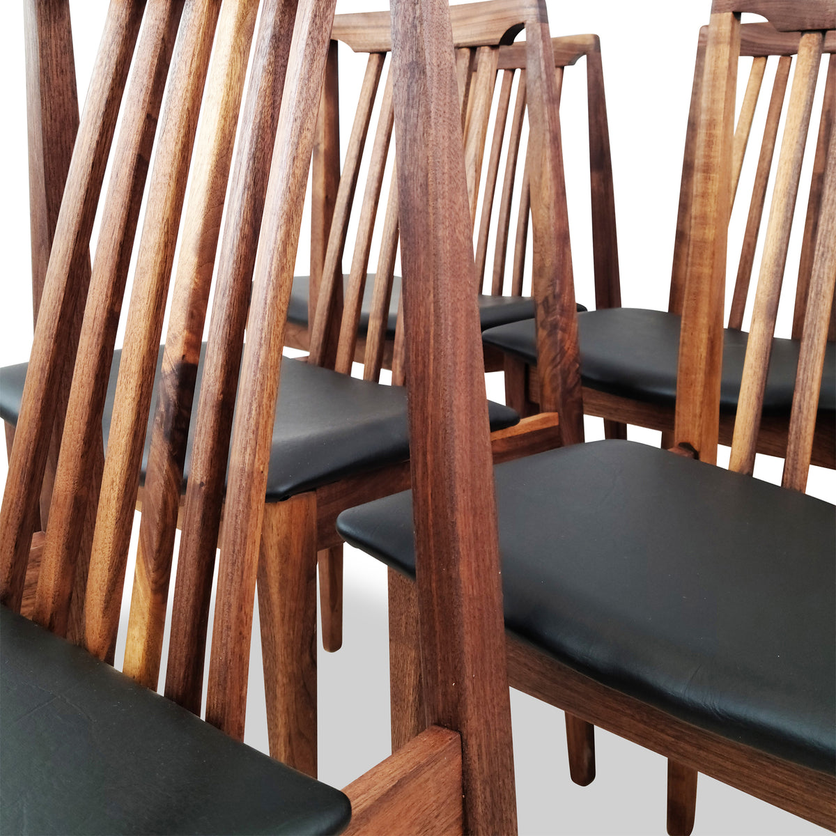 Walnut Dining Chairs by Honderich