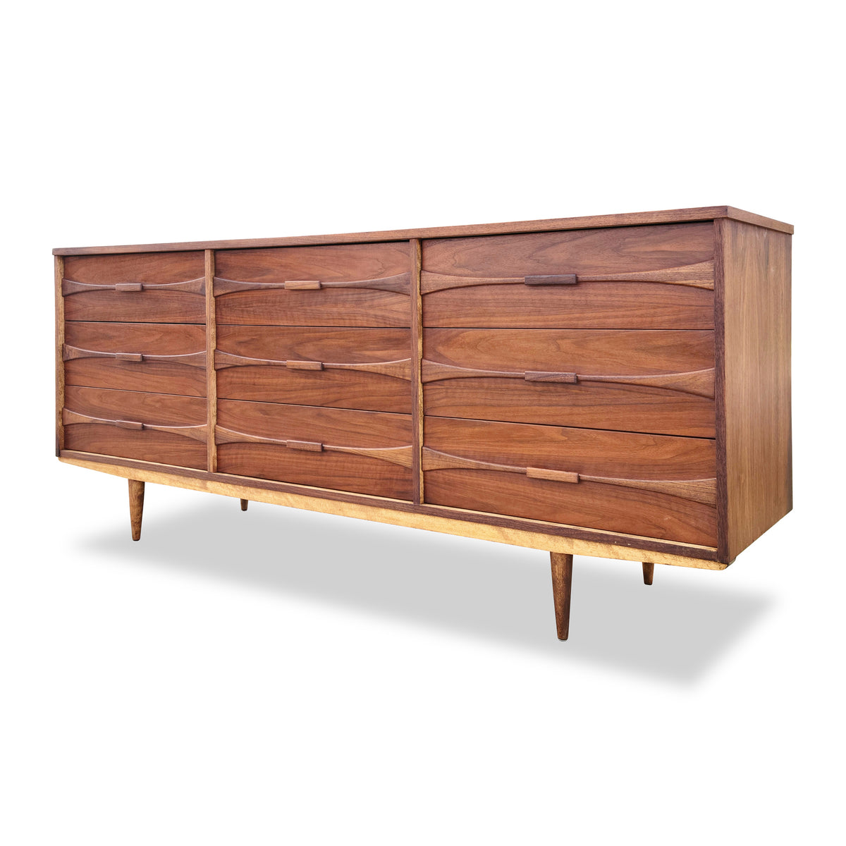 Walnut Dresser by Vic Art