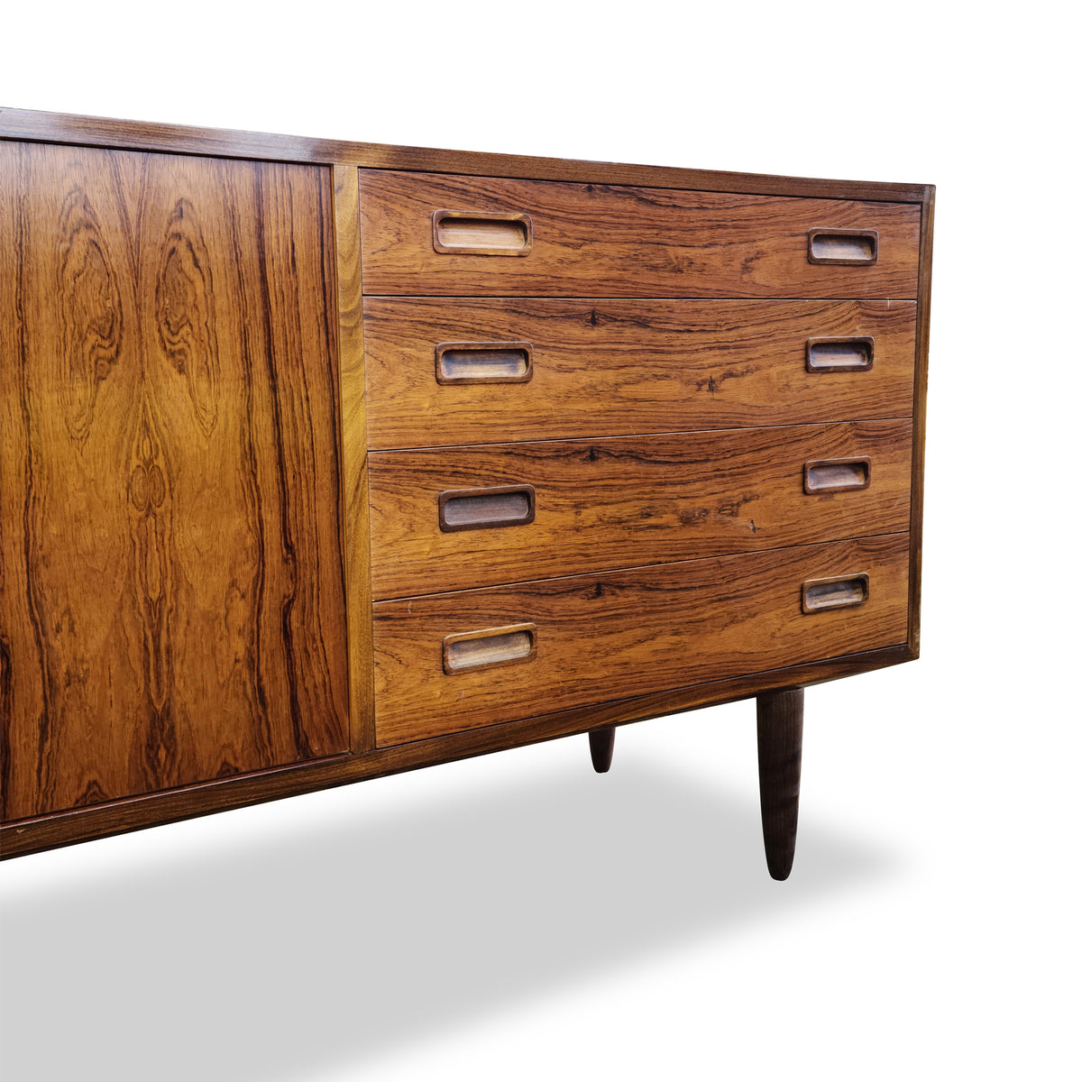 Rosewood Sideboard by Carlo Jensen for Hundevad &amp; Co