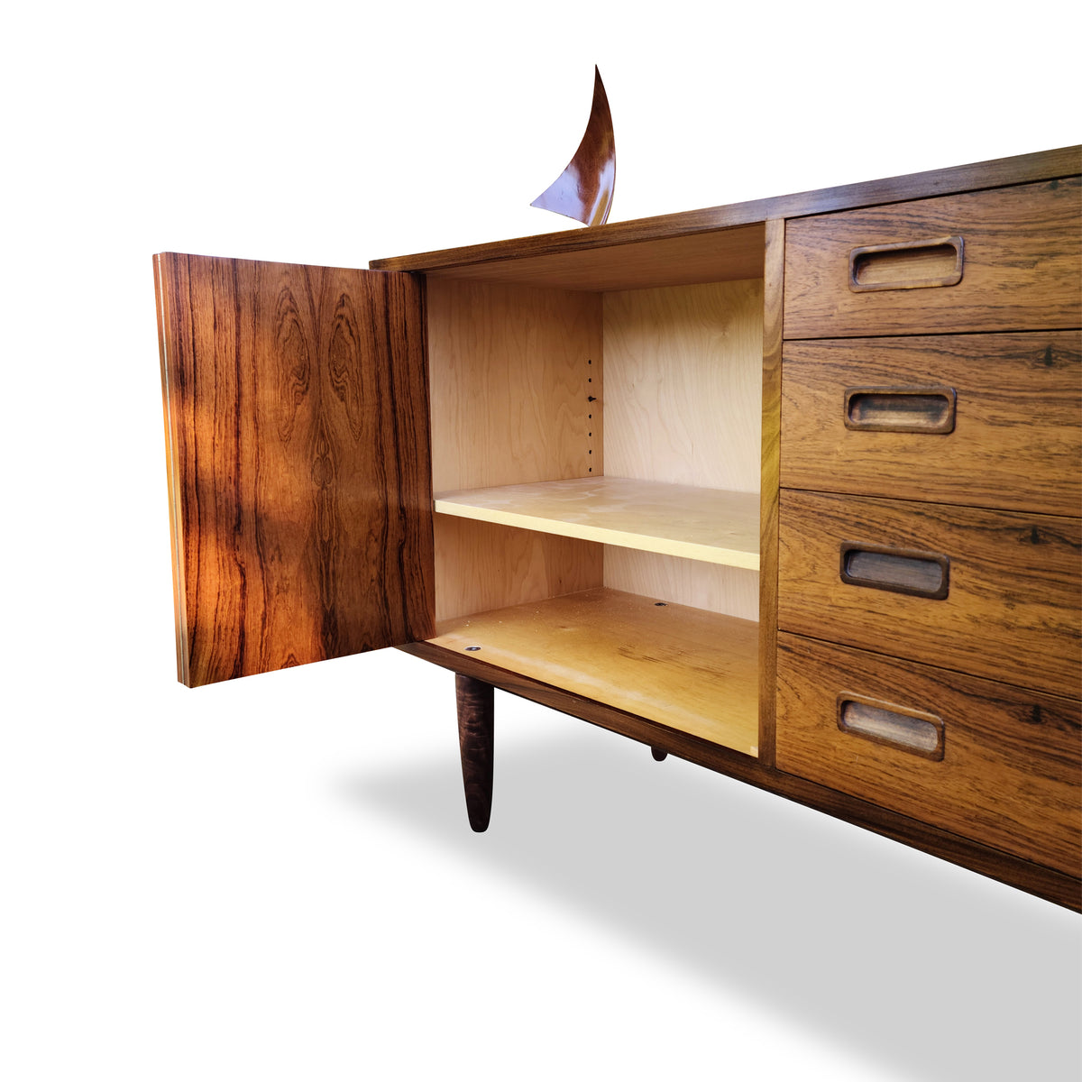 Rosewood Sideboard by Carlo Jensen for Hundevad &amp; Co