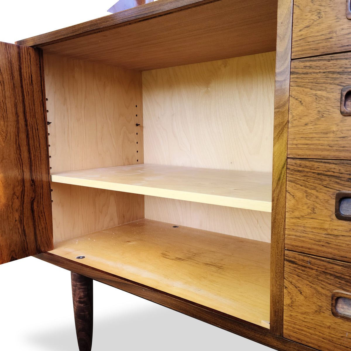 Rosewood Sideboard by Carlo Jensen for Hundevad &amp; Co