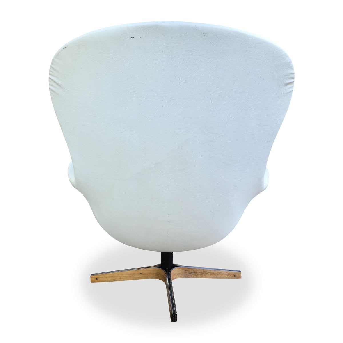 Swivel Chair and Ottoman by H. Singer