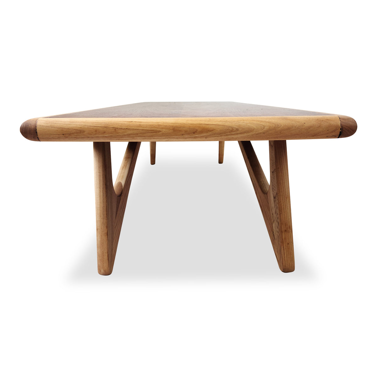Walnut and Ash Coffee Table by Kroehler