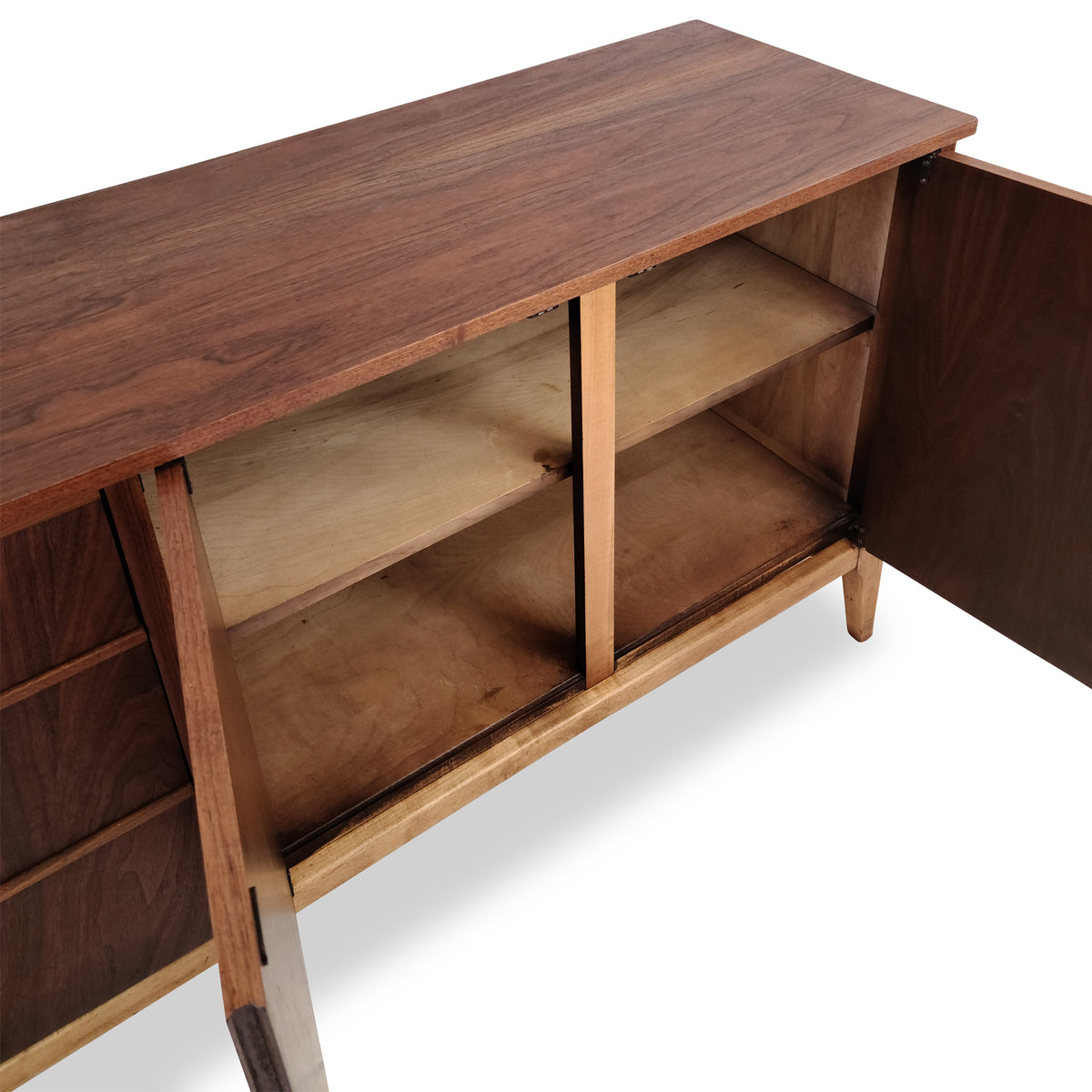 Walnut Sideboard by Kaufman Furniture