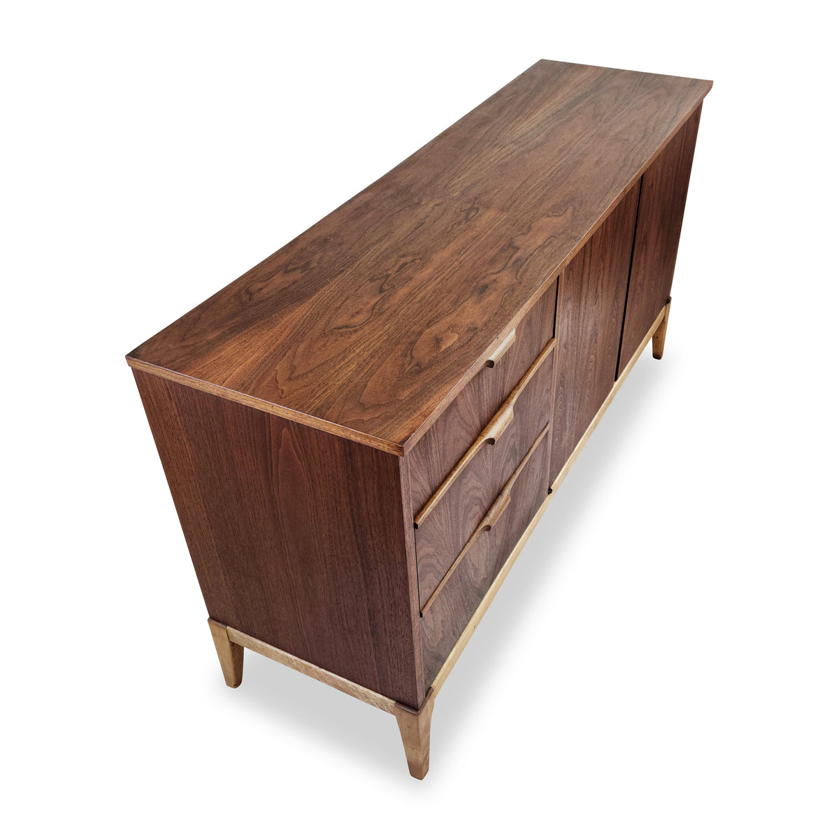 Walnut Sideboard by Kaufman Furniture