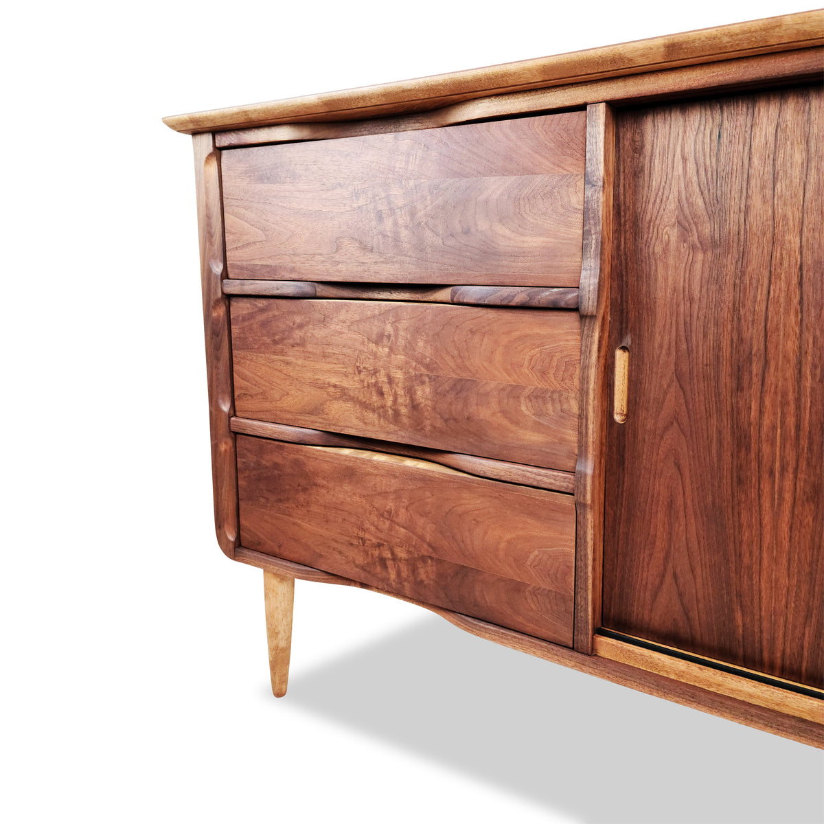 Walnut Sideboard by Vic Art