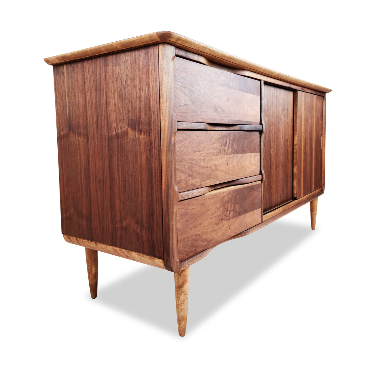 Walnut Sideboard by Vic Art