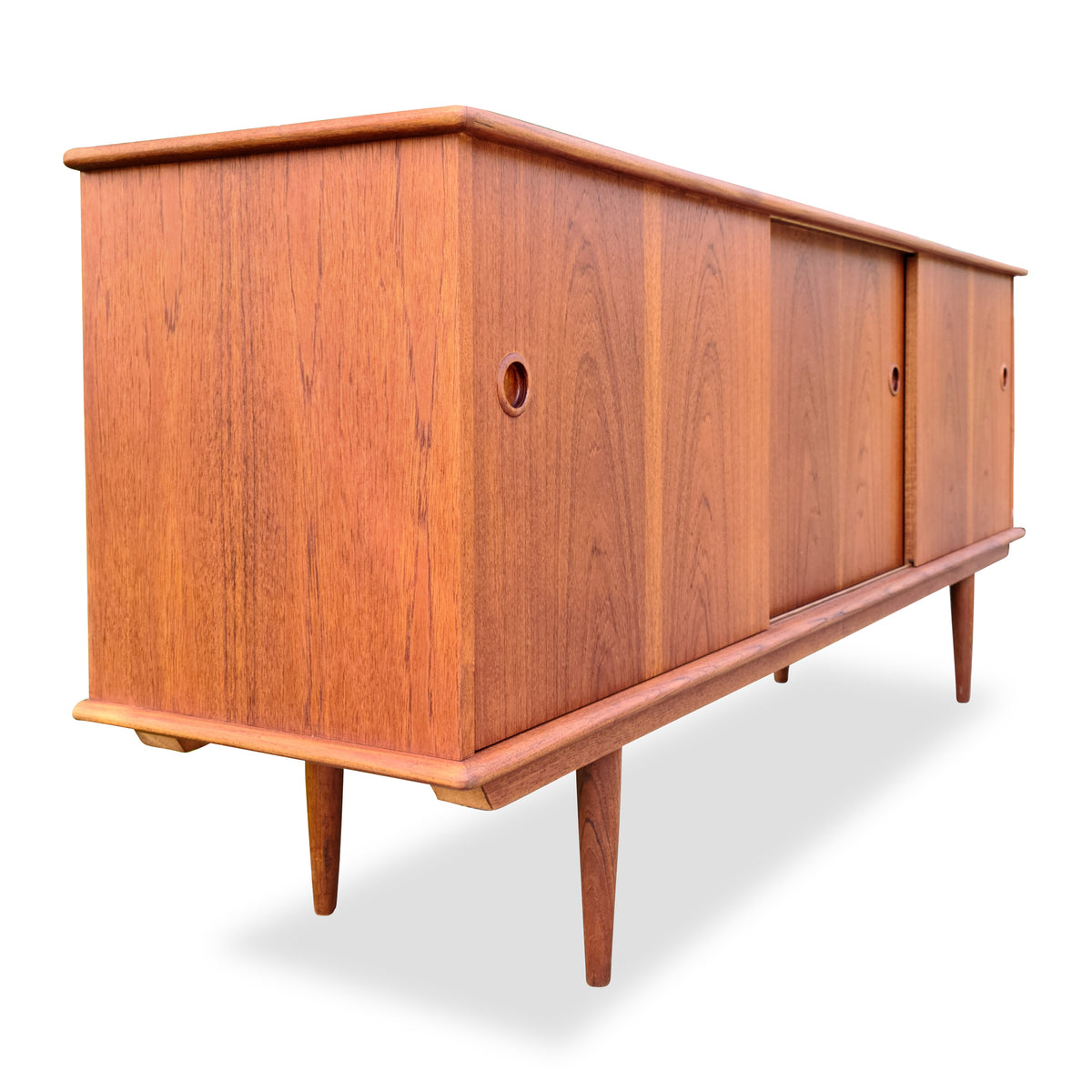 Three Door Teak Sideboard