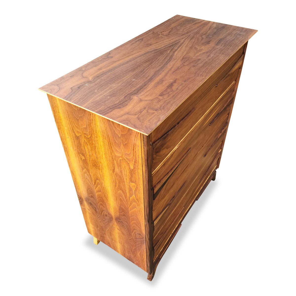 Walnut Highboy by Vic Art
