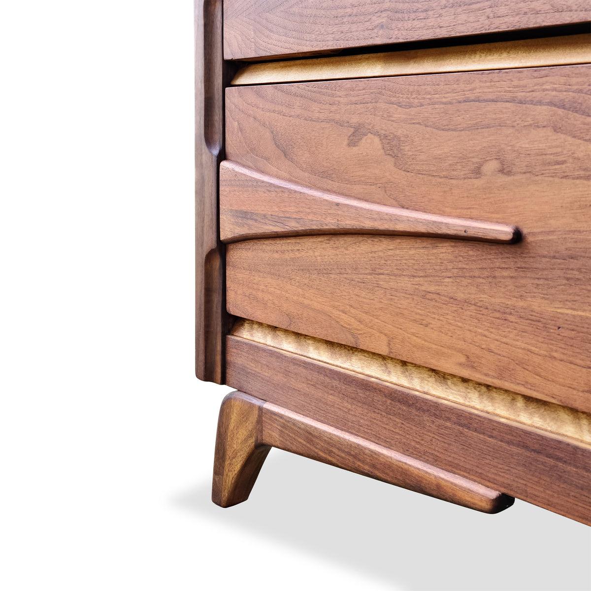 Walnut Highboy by Vic Art