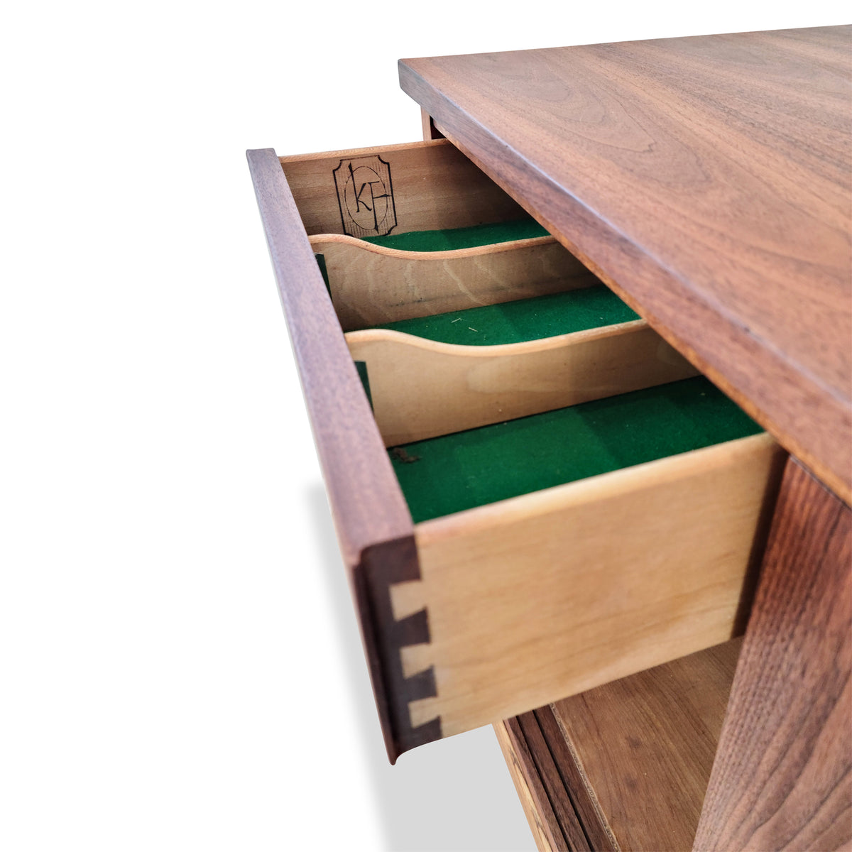 Walnut Sideboard by Kaufman
