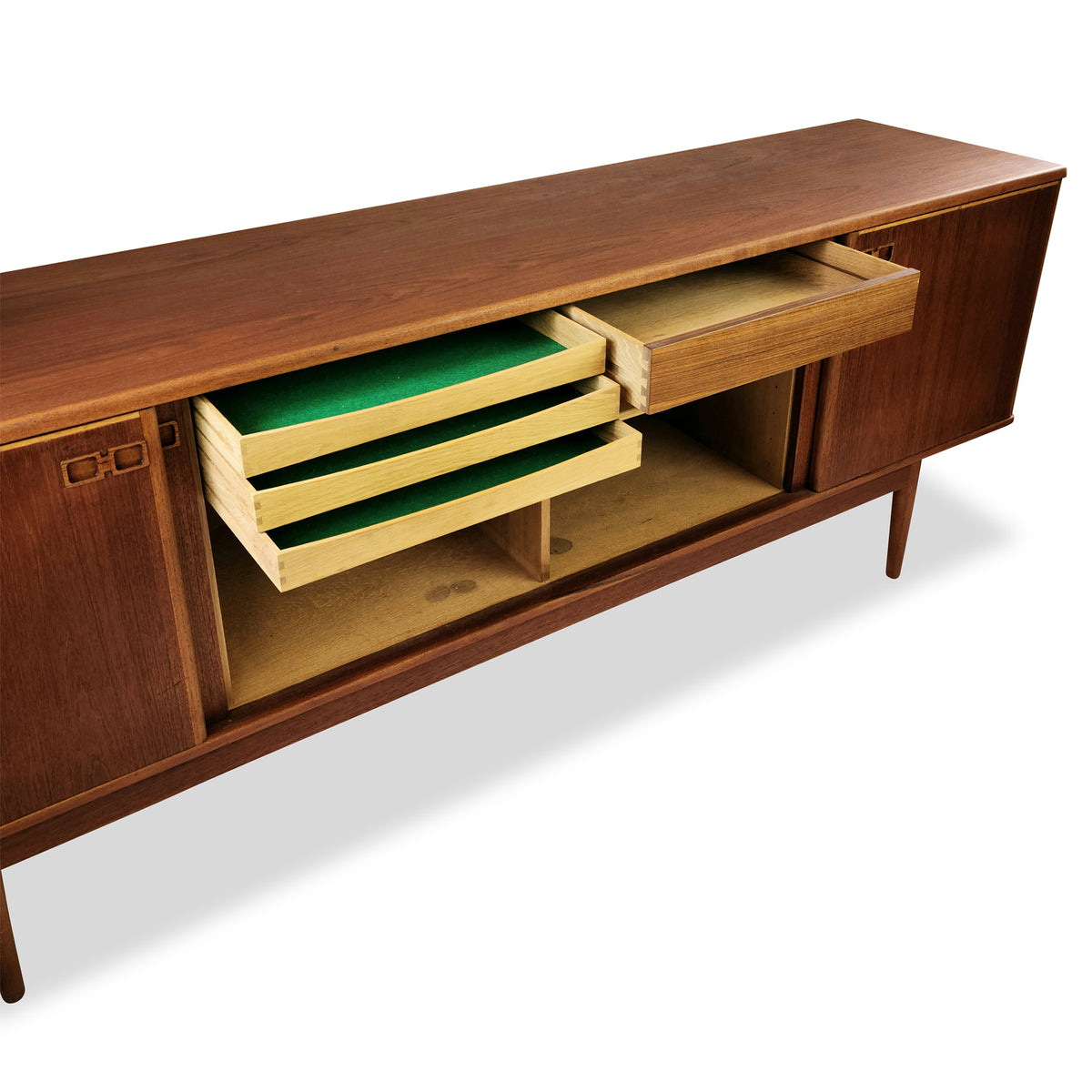 Danish 1960s Teak Sideboard by Christian Linneberg