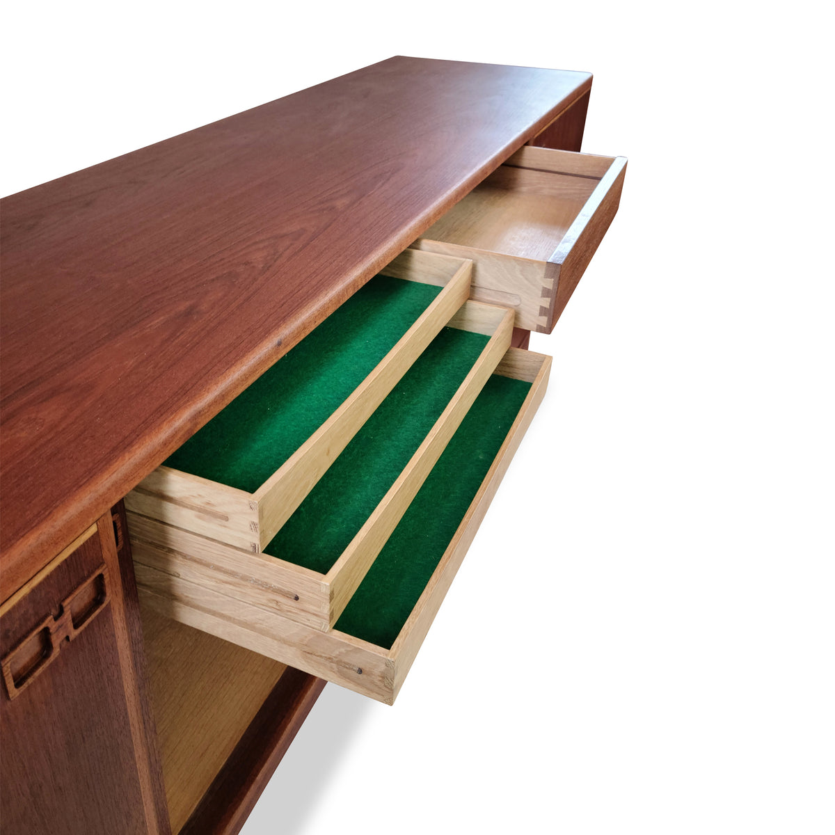 Danish 1960s Teak Sideboard by Christian Linneberg