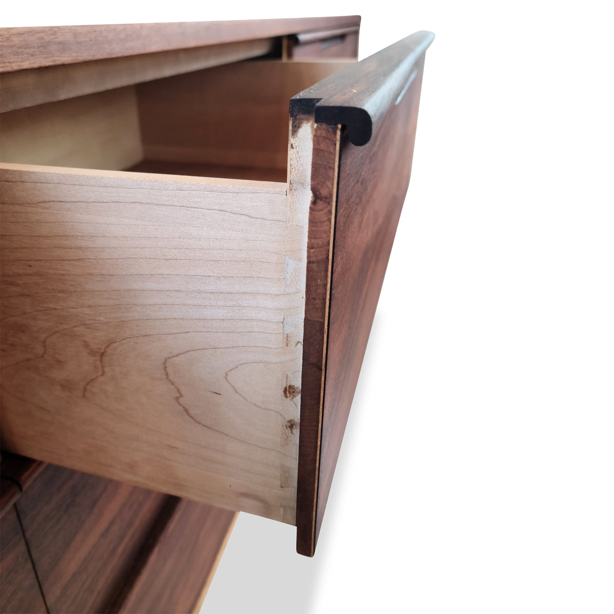 Walnut Nine Drawer Dresser by Krug