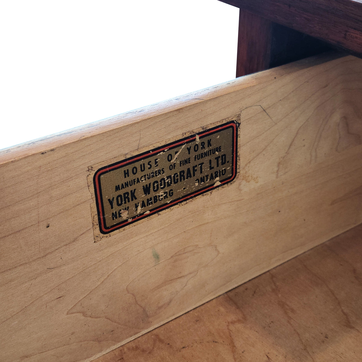 Walnut Highboy by York Woodcraft
